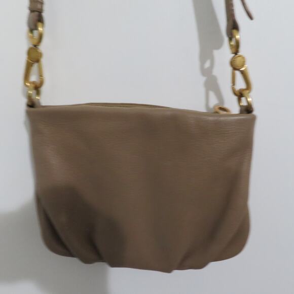 Marc by Marc Jacobs Brown Leather Crossbody with Gold Hardware - Picture 8 of 8